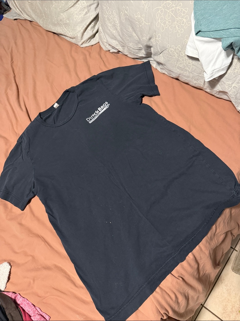Dutch Bros Black Short Sleeve Logo Tee